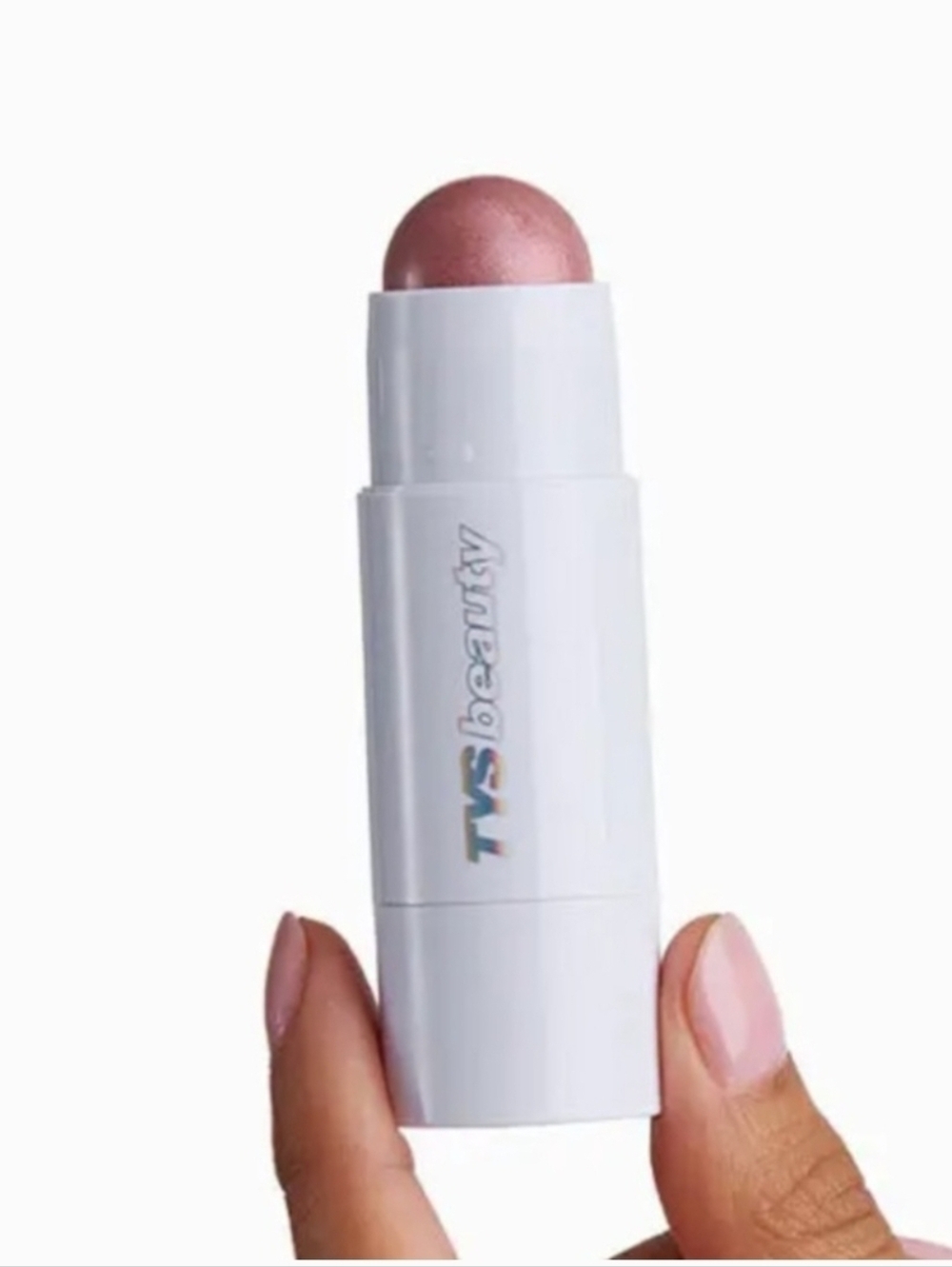 TYS Beauty Dew Stick Highlighter Stick in the shade Rosemilk.